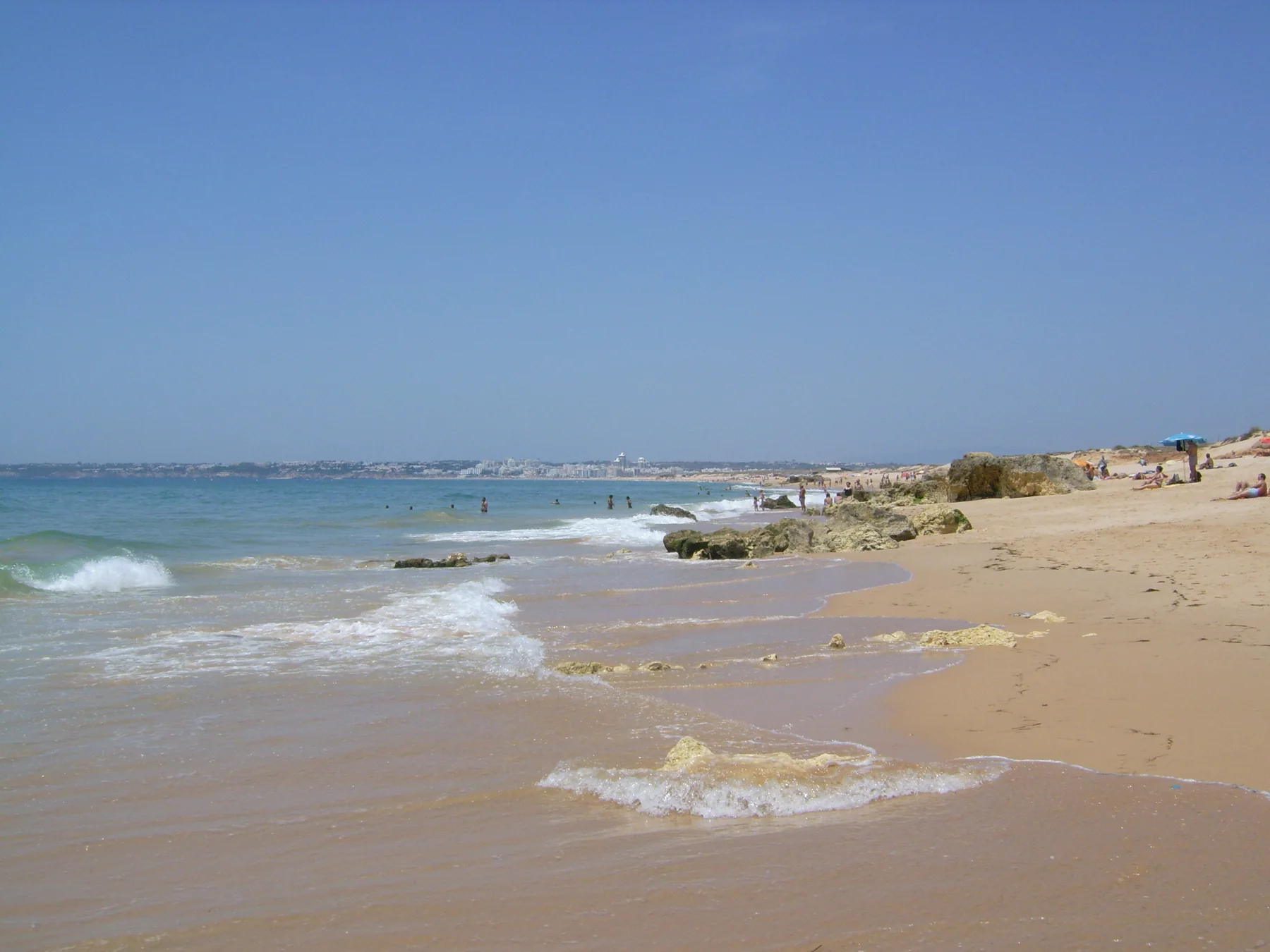 Praia dos Salgados beach near Dunas Salgados Apartment